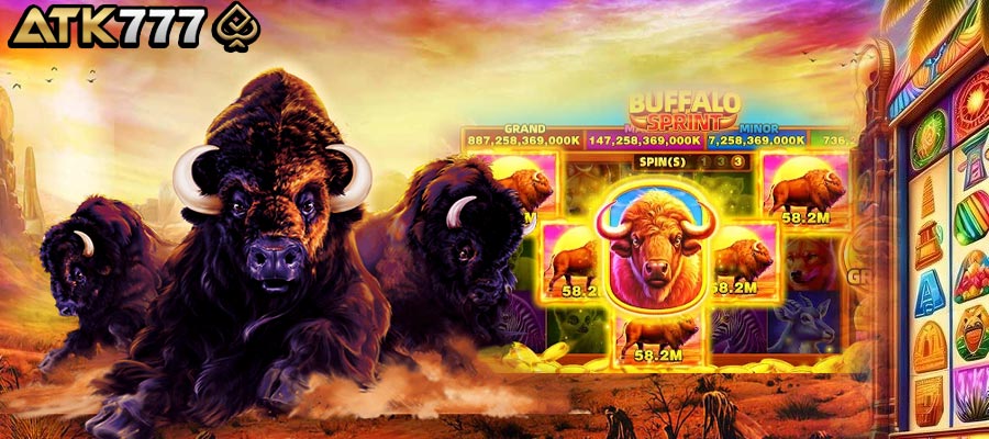 atk777 ကျွဲစလော့ဂိမ်း